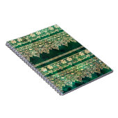  groene kant notitieboek (Rechterzijde)