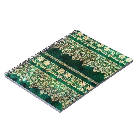 groene kant notitieboek (Linkerzijde)