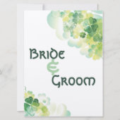 Groene kantelen en vlinderhoeken kaart (Voorkant)