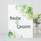 Groene kantelen en vlinderhoeken kaart (Staand voorkant)