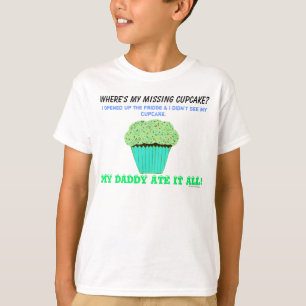Groene kantelstaart Kinder Humor T-shirt
