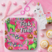 Groene katten en vliegende vleermuizen, door Natas Papieren Bordje (Feest)