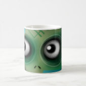 Groene Kawaii Monster Koffiemok (Center)
