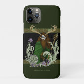 Groene Keltische Geweien Man Case-Mate iPhone Case (Achterkant)