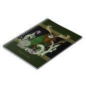 Groene Keltische Geweiman Notitieboek (Linkerzijde)