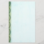 Groene Keltische knopen Briefpapier (Voorkant)