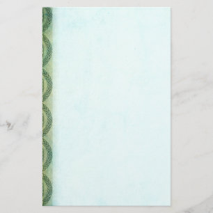 Groene Keltische knopen Briefpapier