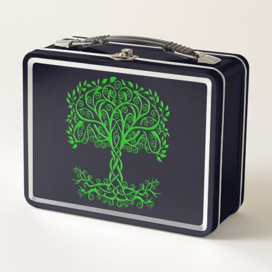 Groene Keltische levensboom (Voorkant)