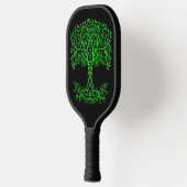 Groene Keltische levensboom Pickleball Paddle (Links)