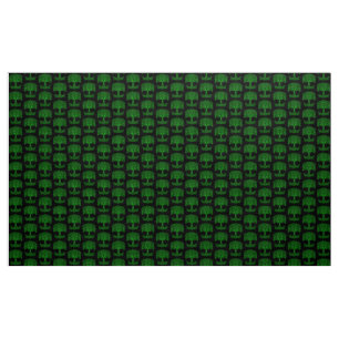 Groene Keltische levensboom Stof