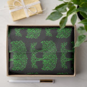 Groene Keltische levensboom Tissuepapier (Geschenk)