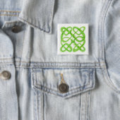 GROENE KELTSE KNOOP Vierkante Speldje (In situ)
