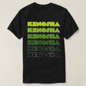 Groene Kenosha Inline TShirt (Design voorkant)
