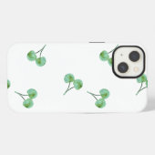 Groene Kersenpatroon Case-Mate iPhone Hoesje iPhone 13 Hoesje (Achterkant horizontaal)