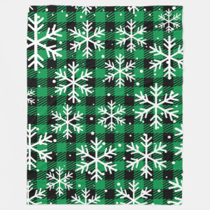 Groene Kerst 60x80 Fleece Deken