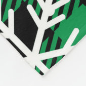 Groene Kerst 60x80 Fleece Deken (Hoek)