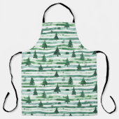 GROENE KERST BOMEN & STREPEN SCHORT (Voorkant)