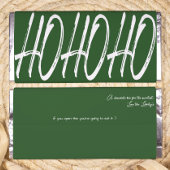 Groene kerst chocolade verpakking Hersheys XL Foto Afdruk