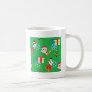 groene kerst emoji koffiemok