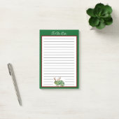 Groene Kerst Kameleon Hagedis te doen lijst Post-it® Notes (Kantoor)