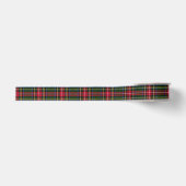 Groene Kerst Plaid Grosgrain Lint (Voorkant)