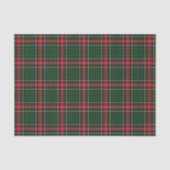 Groene Kerst Plaid Tissuepapier (Voorkant)