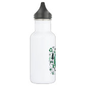 Groene Kerst - Santa en Recycling Design Waterfles (Links)