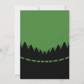 Groene Kerst vanuit het Bos Kaart (Achterkant)