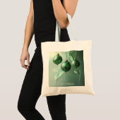 Groene Kerstbal Vakantietas Tote Bag (Voorkant (product))