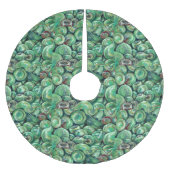 Groene kerstballen kerstboom rok (Voorkant)