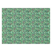 Groene kerstballen tafelkleed (Voorkant (Horizontaal))