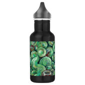 Groene kerstballen waterfles  (Links)