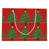 Groene kerstbomen Thunder_Cove Groot Cadeauzakje (Achterkant)