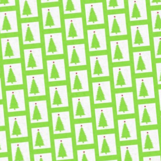 Groene kerstbomen tissuepapier