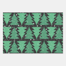 Groene kerstboom Boho Lights