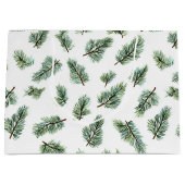 Groene Kerstboom Groot Cadeauzakje (Voorkant)