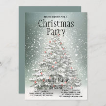 Groene Kerstboom Kleurrijke Ornamenten Witte Sneeu