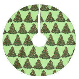 Groene Kerstboom Patroon Land Kerstboom Rok