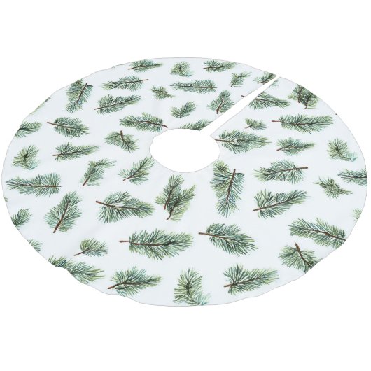 Groene Kerstboom  Rok (Gekanteld)