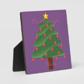 Groene kerstboom Thunder_Cove Fotoplaat (Voorkant)