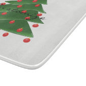 Groene kerstboom Thunder_Cove Snijplank (Hoek)