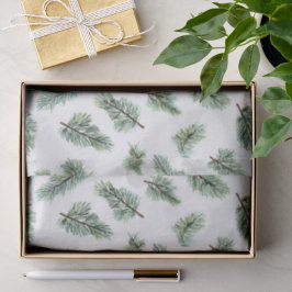 Groene Kerstboom Tissuepapier