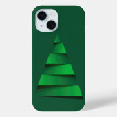 Groene kerstboomfeestdag Case-Mate iPhone case (Achterkant)