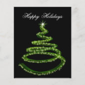 Groene kerstboomgaard met budget (Voorkant)