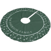 Groene kerstboomrok kerstboom rok (Gekanteld)