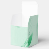 Groene kerstcadeaudoos bedankdoosjes (Geopend)