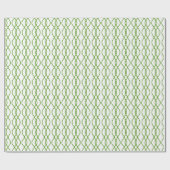 Groene kerstcadeauverpakkings papier (Vlak)