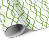 Groene kerstcadeauverpakkings papier (Rol Hoek)
