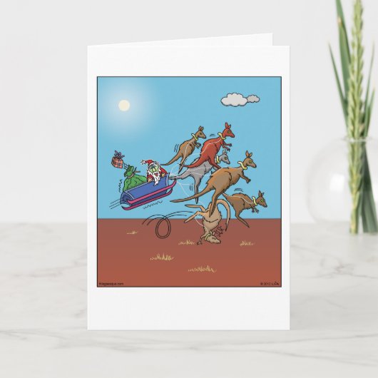 Groene kerstkaart feestdagen kaart (Voorkant)