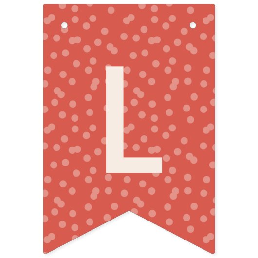 Groene kerstkeuken met deorerende feestbanner vlaggetjes (Tweede vlag)